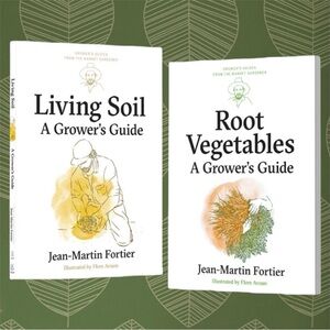 Living Soil and Root Vegetables Growing Guide Books